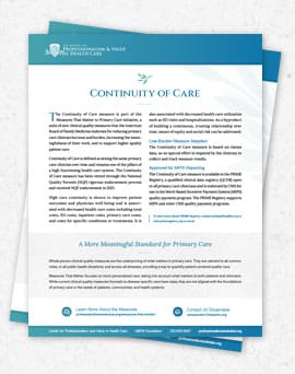 Continuity of Care Brochure